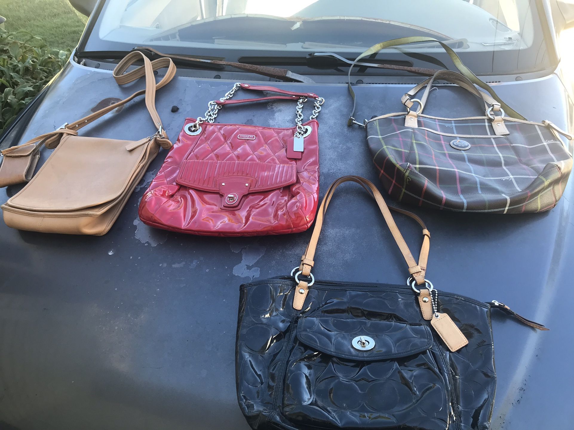 Like New Large Coach Purses Only $40 Each