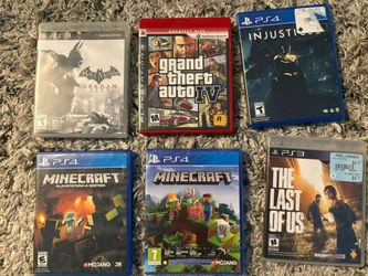PS3 And PS4 Games