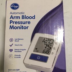 Kroger® Automatic Arm Blood Pressure Monitor
