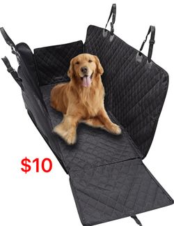 Brand New Dog Car Seat Covers with Side Flaps,Back Seat Hammock Nonslip Backing Waterproof Scratch Proof Washable Padded Pet Seat Cover for Cars Truck