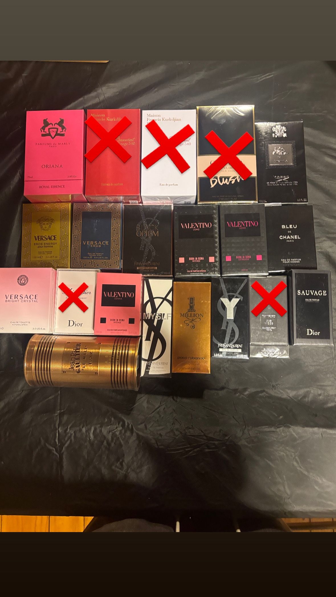 Perfumes/colognes