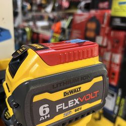 DEWALT 60v Battery 6.0 Ah Flexvolt 