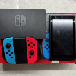 Nintendo Switch Bundle with Games + Box