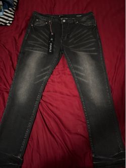 Purple jeans
