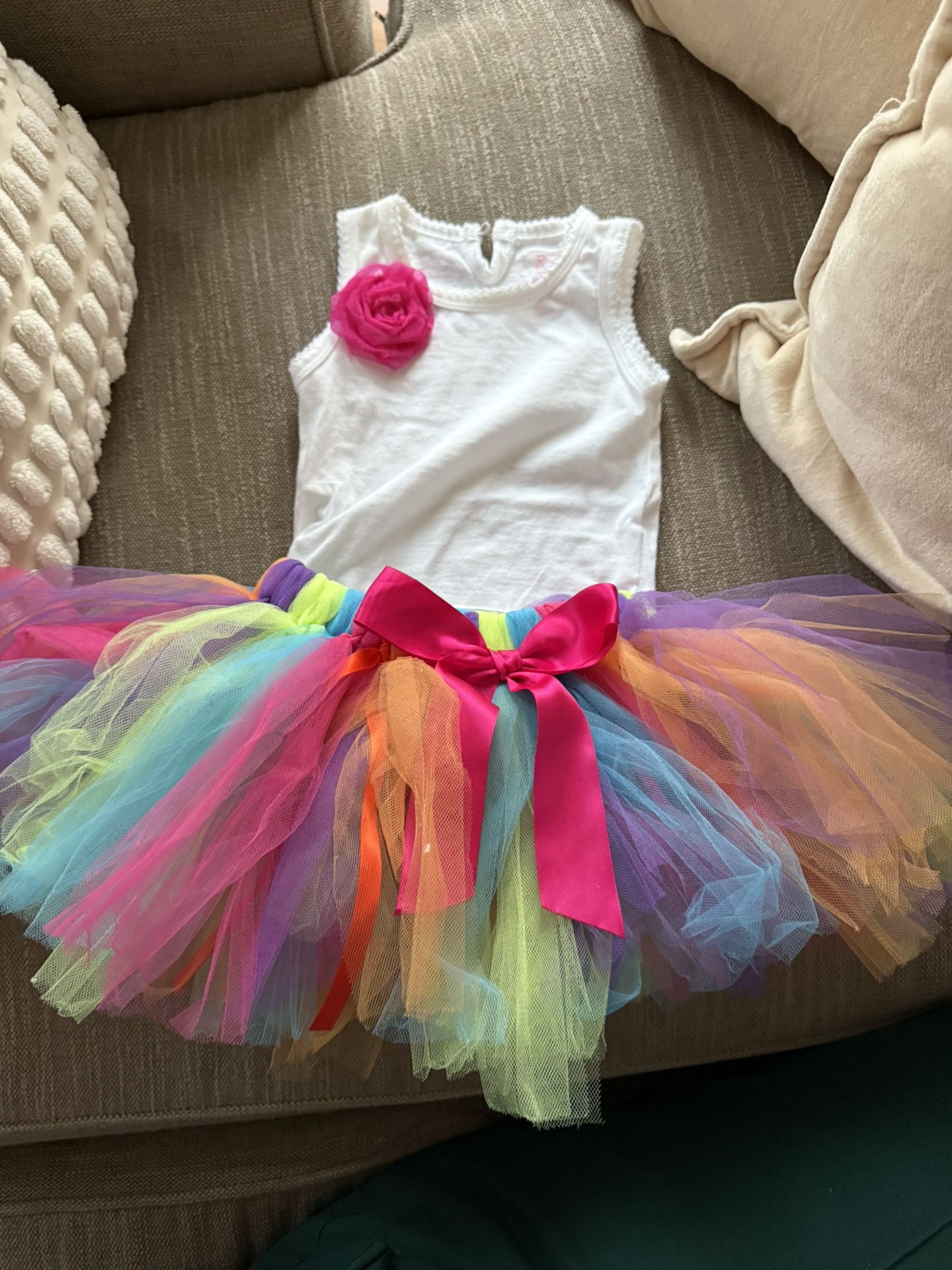 Ruffle Butts Tutu Set Size 12-24 Months