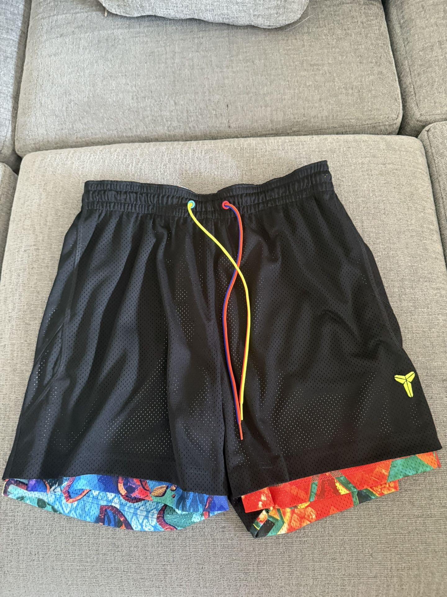 Nike Kobe What The Shorts Reversible Sz Medium 