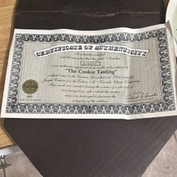 The Cookie Tasting”