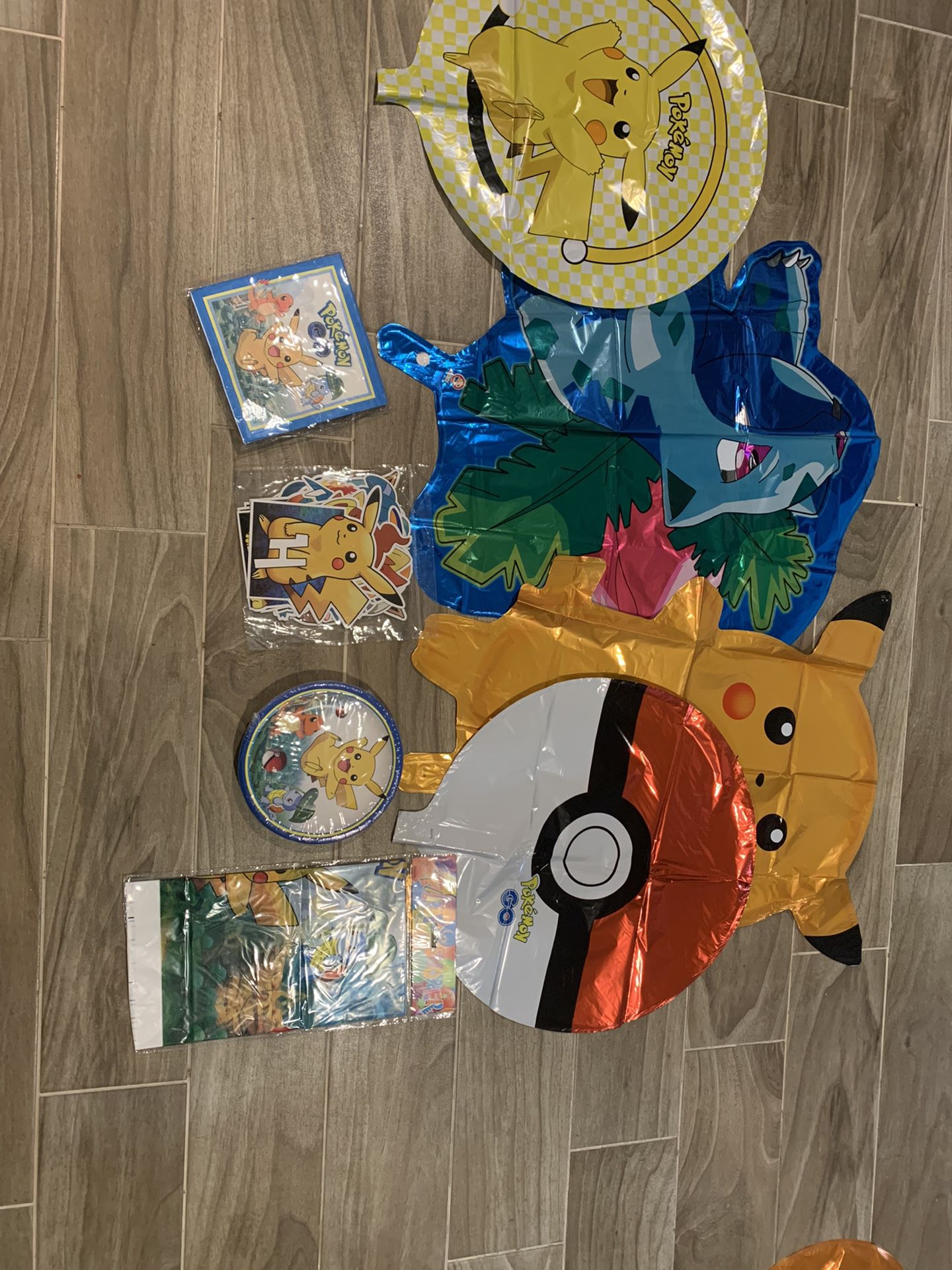 New Pokémon Birthday Decorations Party