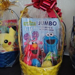 Elmo Easter basket