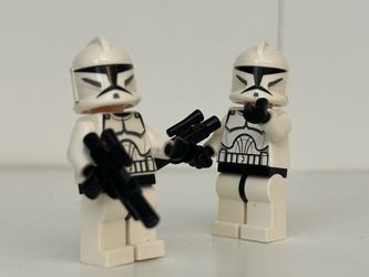 lego star wars clone wars Phase 1 Clone Trooper sw0201 lot of 2