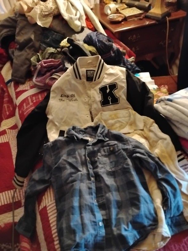 Boys Jacket And Flannel Shirts