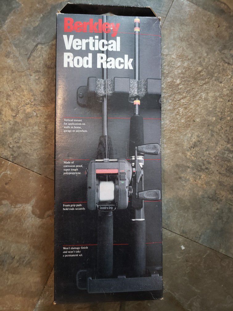 Berkley vertical rod rack