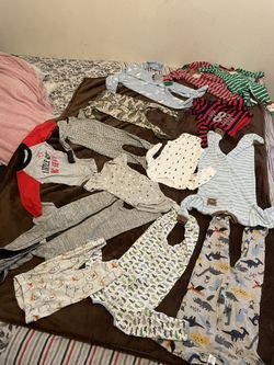 Baby’s Clothing Size 6/9 Months Everything For $4 