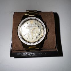 Mikael Kors Gold Watch 