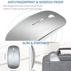 Bluetooth Wireless Charger Computer Mouse
