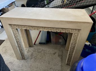 Ornate indoor/outdoor console/Credenza/ Hall table
