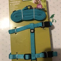 2 Cat Harness And Leash Sets 