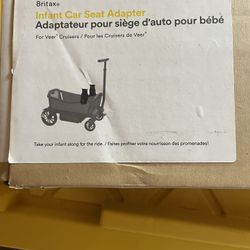 Veer Wagon Car Seat Adapter For Britax Infant Seat