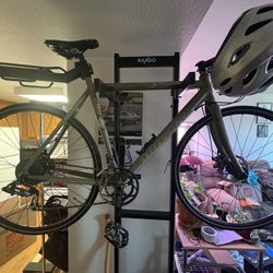 Bike And Bike Rack. Gym Equipment