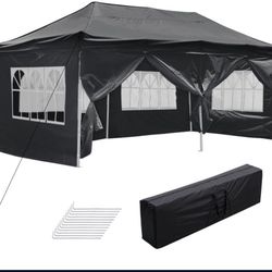10 X 20 Black canopy Tent