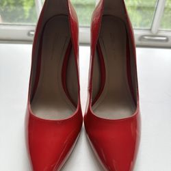 BCBG Red Stiletto Heels 