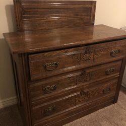 Antique 3 Drawer Dresser  