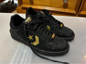 Men’s Converse Black and Gold 10.5
