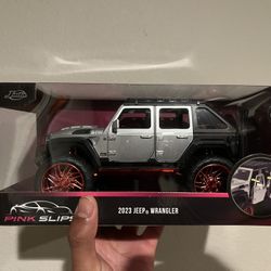 Jada Pink Slips 2023 Jeep Wrangler 1:24 Scale Die-cast Car! 🔥🔥Chase🔥🔥