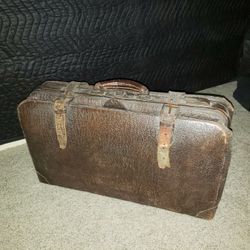 Antique Leather Briefcase