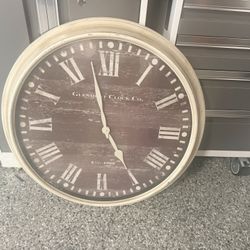 Large Wall Clock 