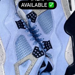 Jordan 4 Unc 