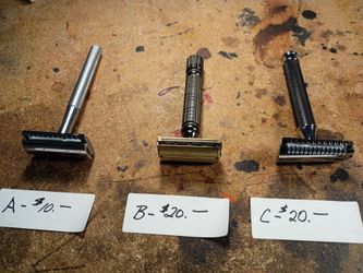 DE Safety razor for wet shaving