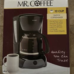 Still Boxed Mr Coffee coffee maker