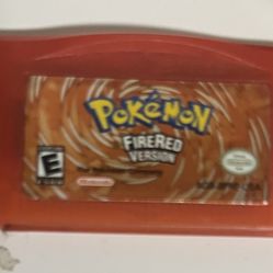 Vintage Pokémon FireRed Version para Game Boy Advance