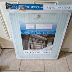 Cardinal Gates Wrought Iron Decor Gate 