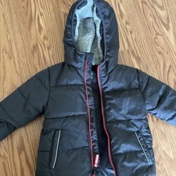 Children's Black Puffer Jacket