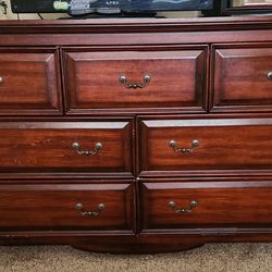 Cherry wood dresser