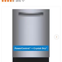 Open Box Bosch Dishwasher- Never Used