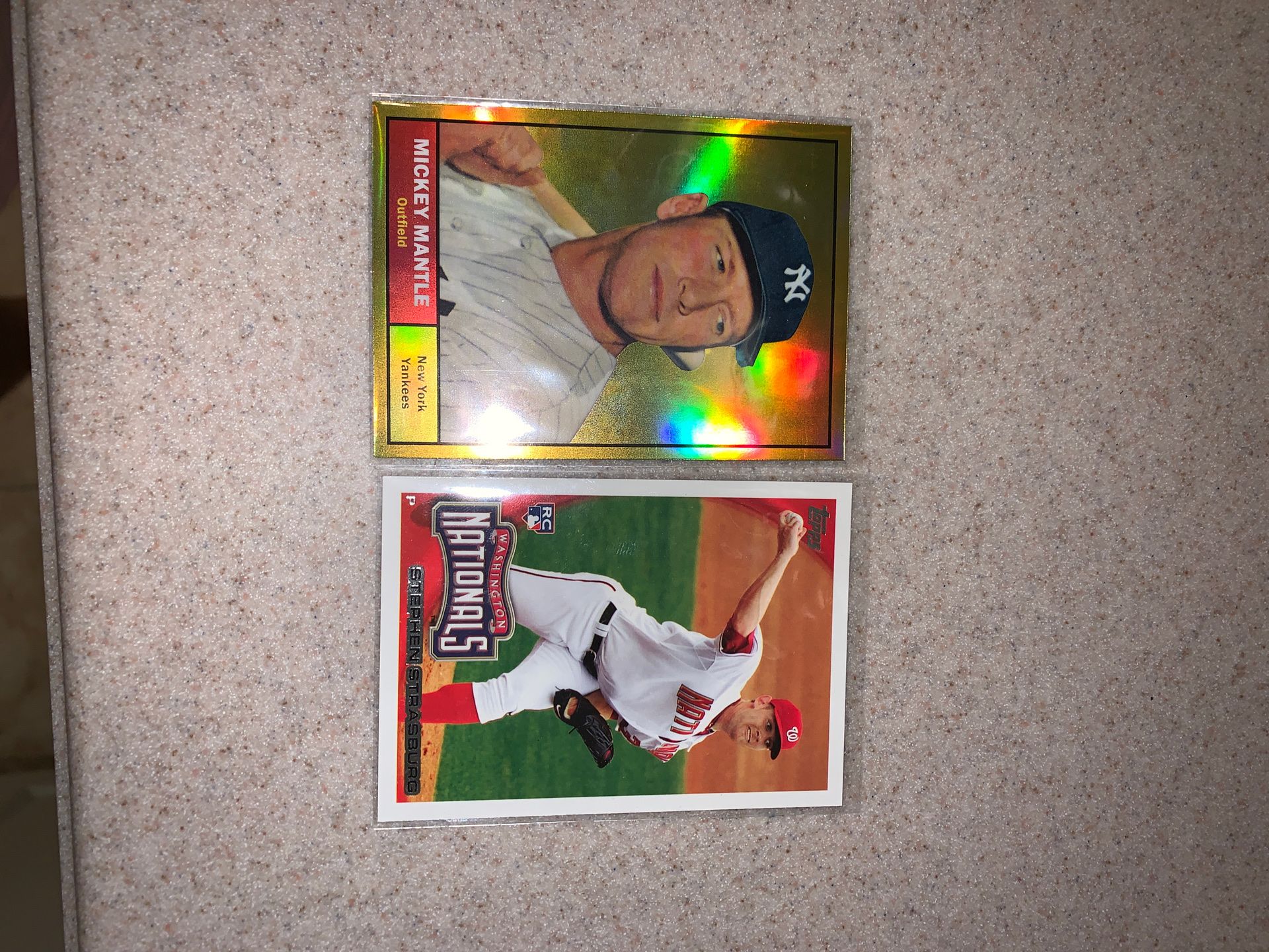 Baseball cards