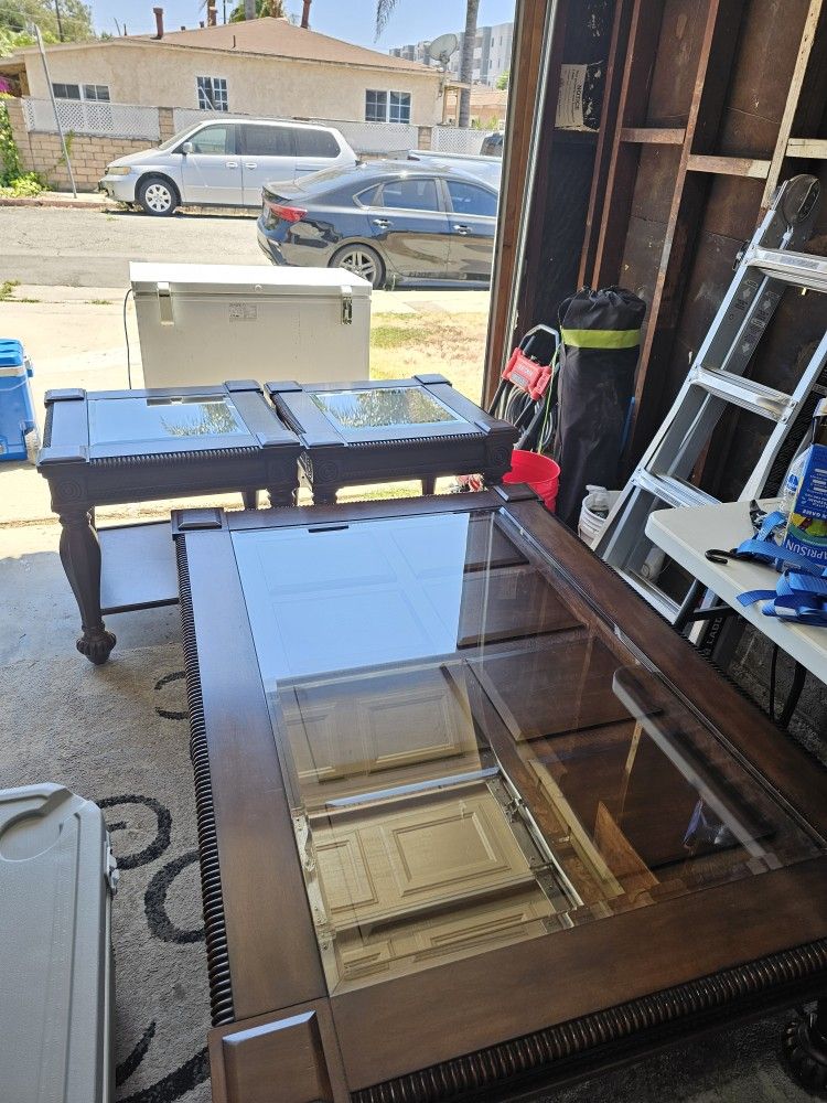 Montera Coffee Table And 2 Side Tables
