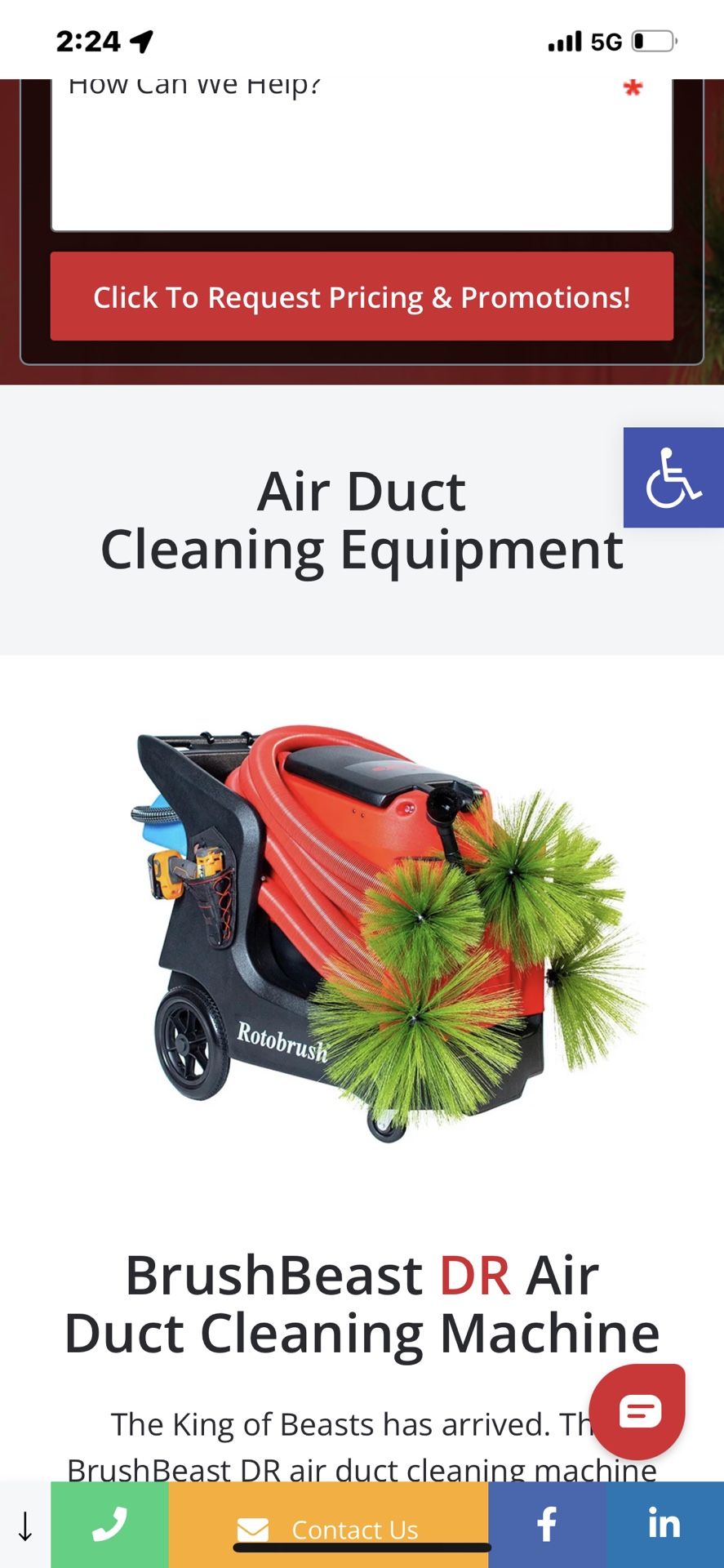 Air Duct Cleaning Machines