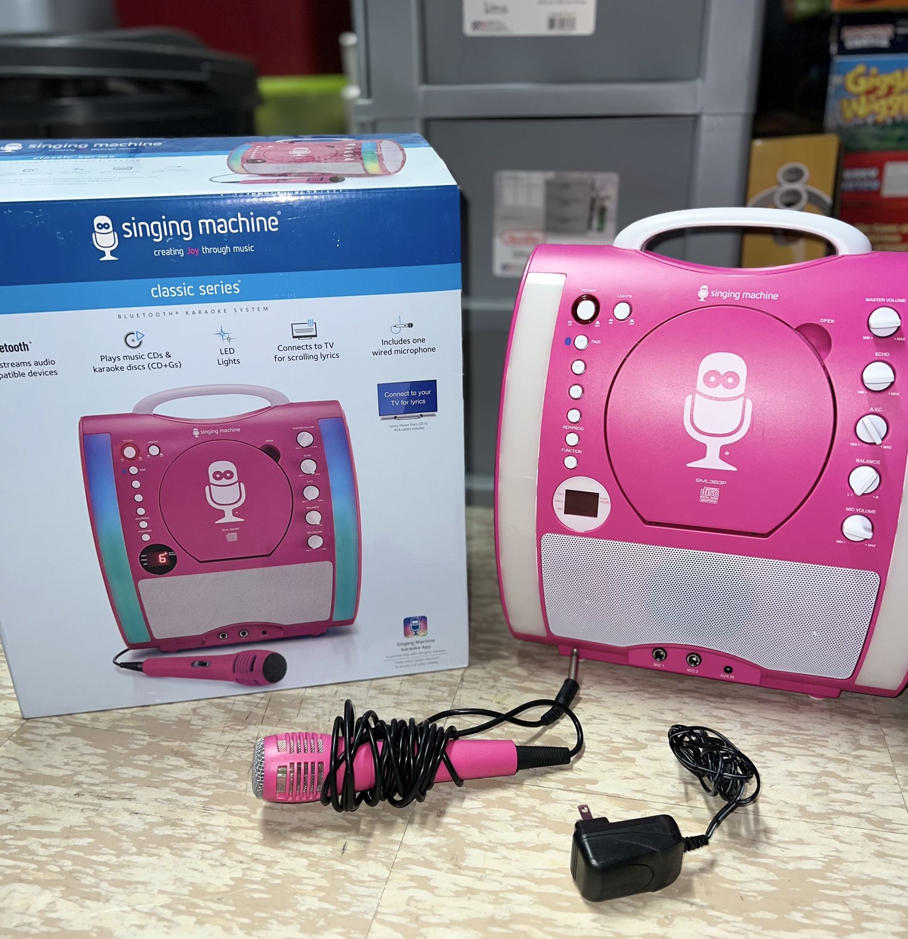 Children’s Singing (karaoke) Machine