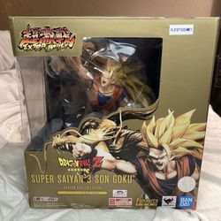 Authentic SSJ 3 Goku Figure