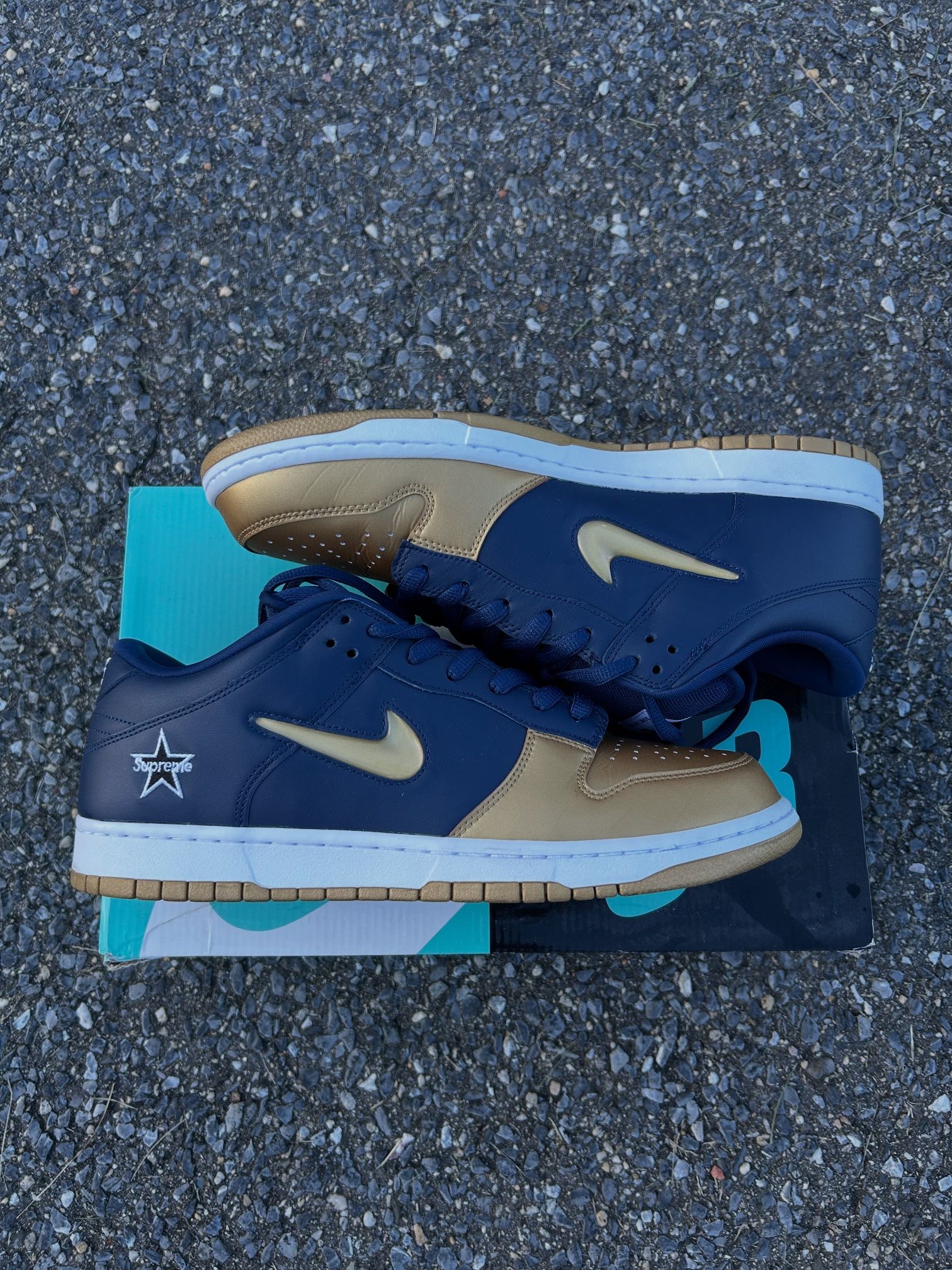 Supreme SB Dunk Jewel Size 13