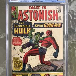 Tales to Astonish #59 (1964) CGC 4.5 — O/w to W; 1st App. of the Hulk in Title 