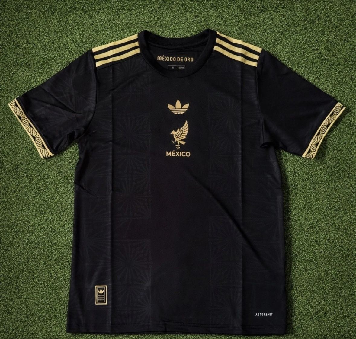Adidas Mexico “México de Oro” Black Gold Jersey Size XL ⚽🔥