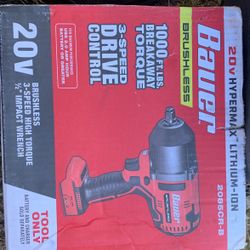 Impact Wrench 20 V 3 Speed 1\2  Baver