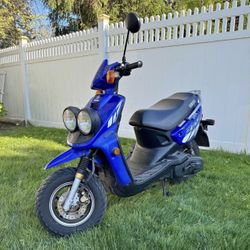 2003 Blue Scooter 