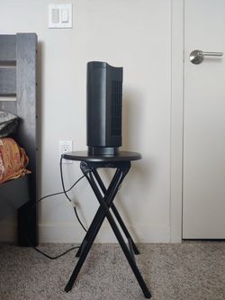 Black Tower Fan Space Heater