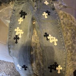 Chrome Hearts 32 Jeans
